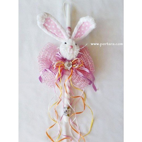 Lovely Bunny Girls Easter Candle Lambatha 